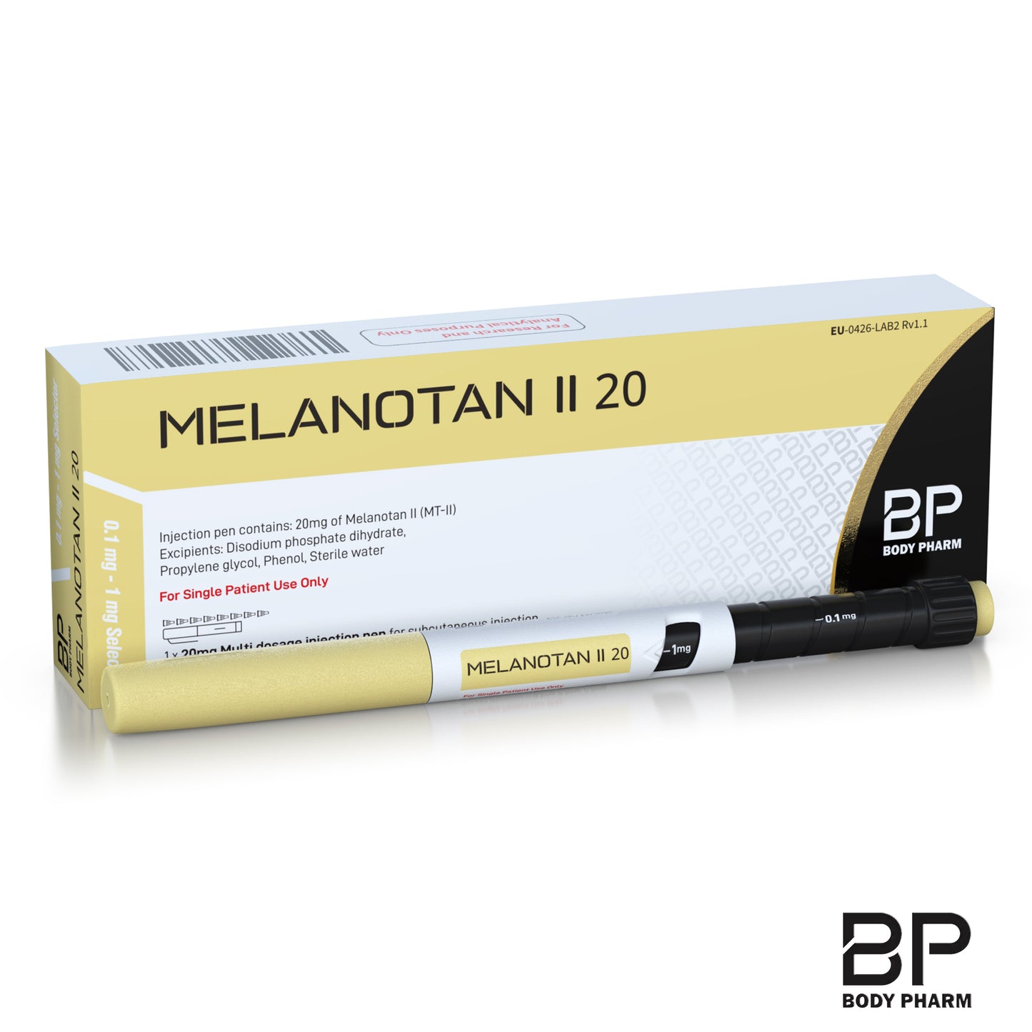 Body Pharm Melanotan II 20 Pen